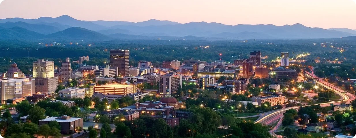 Asheville Blue Ridge Mountains