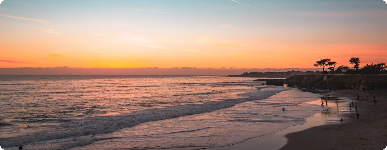 Santa Cruz coastline